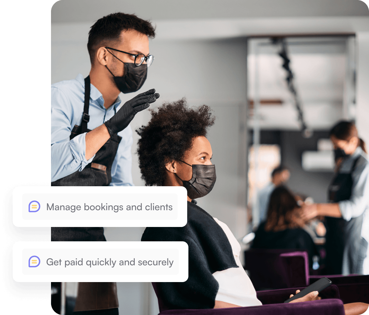 Find your perfect stylist, book appointments, and share your stunning looks with the world in one seamless platform